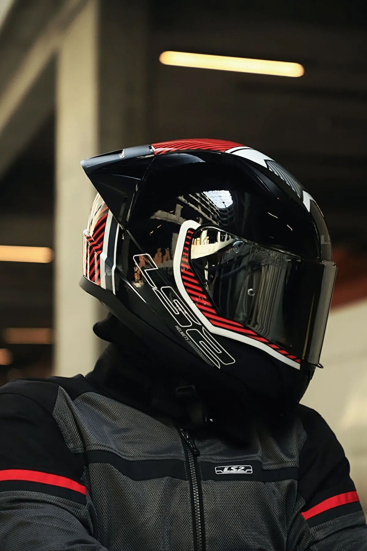 RAPID 2 Race EXTRA BEYAZ-KIRMIZI KASK