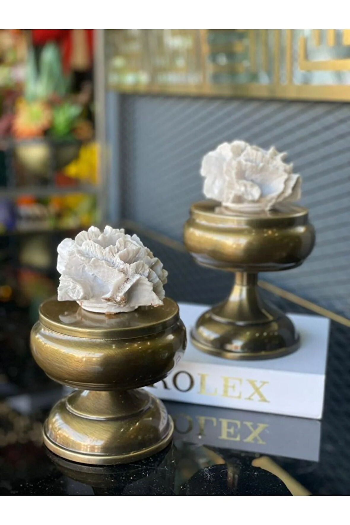 Ikili Yapay Mercanlı Şekerlik