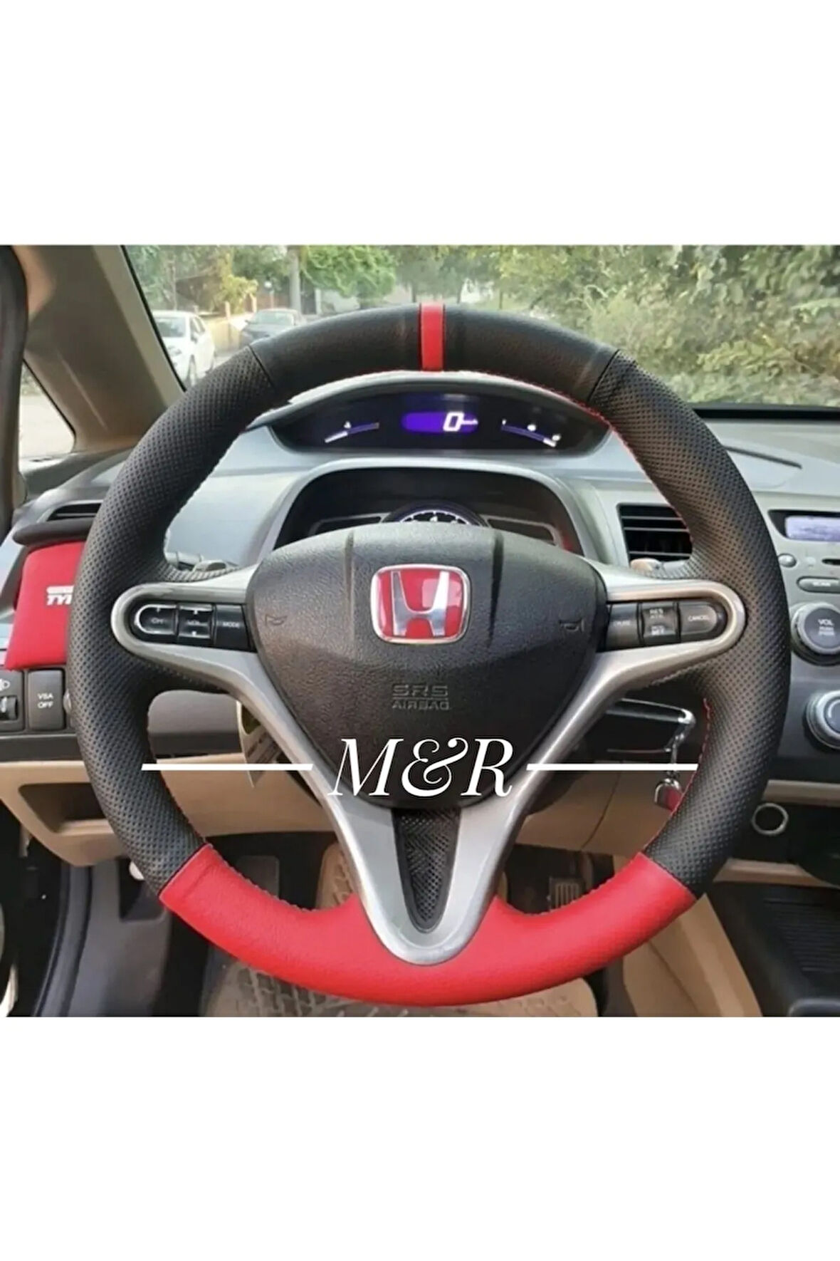Honda Cıvıc Fd6 Orijinal Kaplama Deri Direksiyon Kılıfı