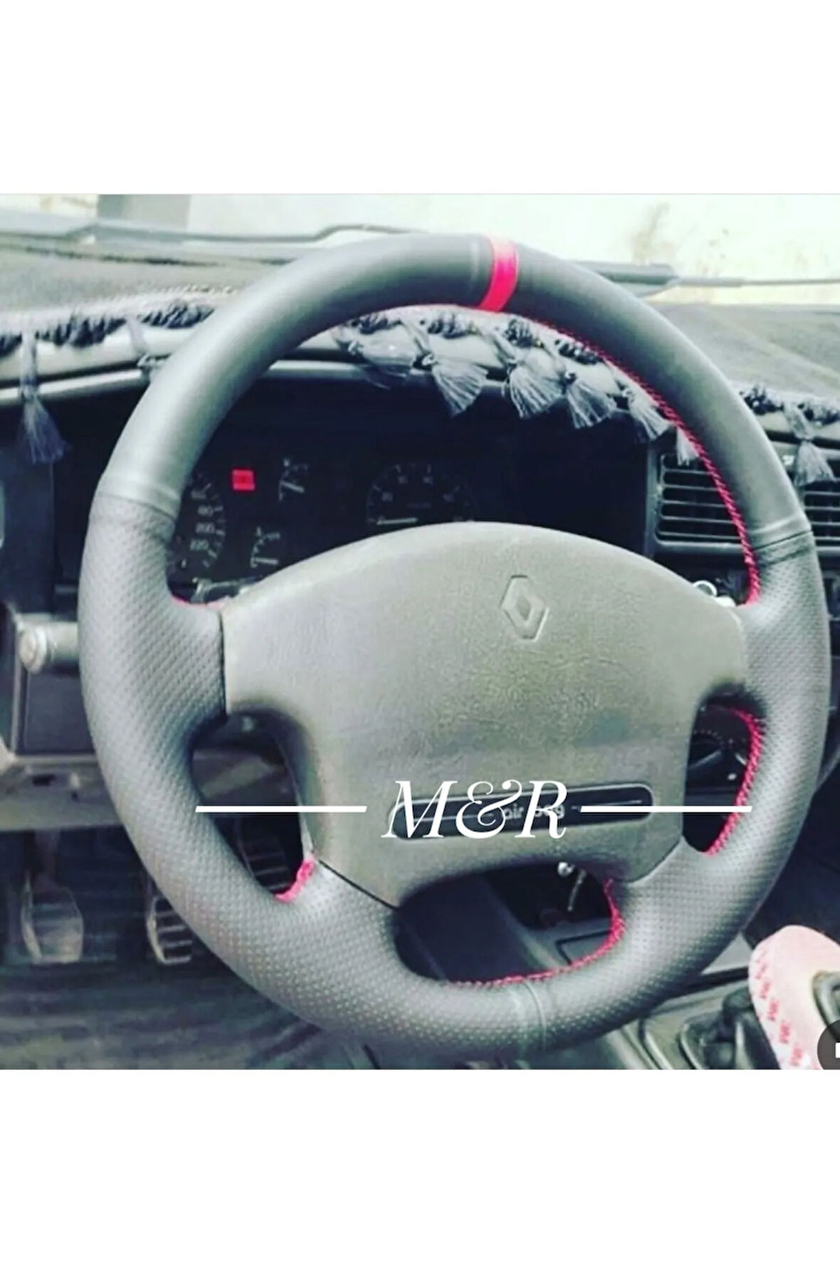 Renault Laguna Orijinal Kaplama Deri Direksiyon Kılıfı