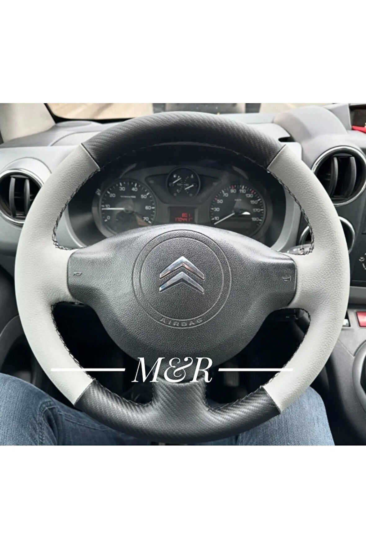 Citroen Berlingo  Kaplama Deri Direksiyon Kılıfı