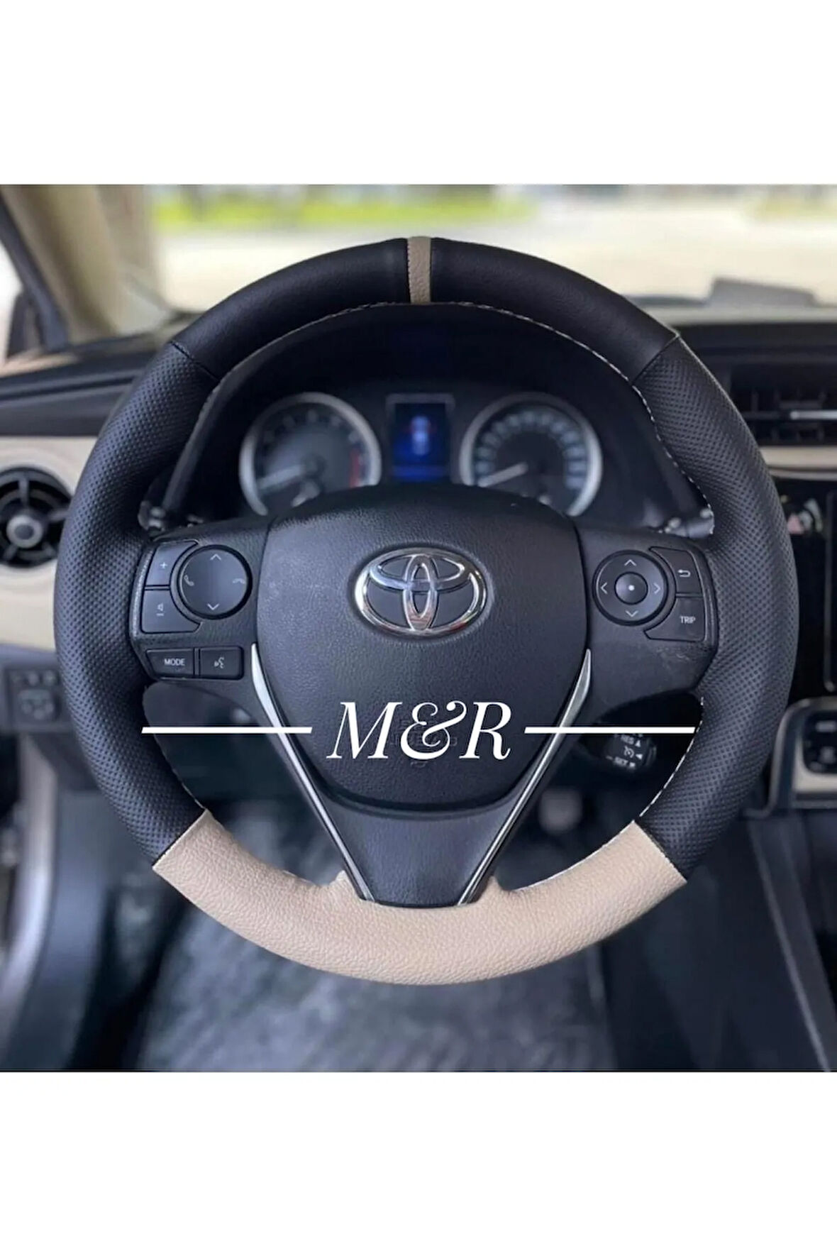 Toyota Corolla Orijinal Kaplama Deri Direksiyon Kılıfı