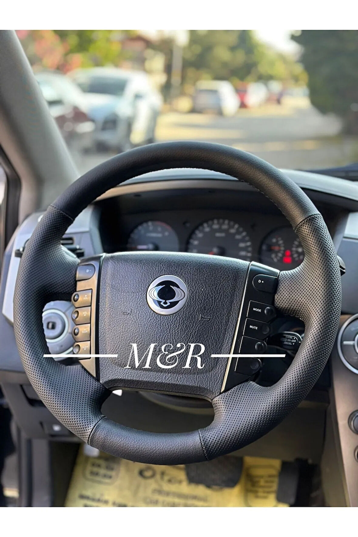 Ssangyong Orijinal Kaplama Deri Direksiyon Kılıfı