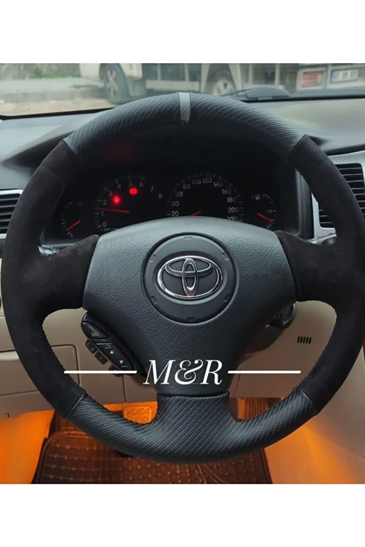 Toyota Corolla 2004 Orijinal Kaplama Deri Direksiyon Kılıfı