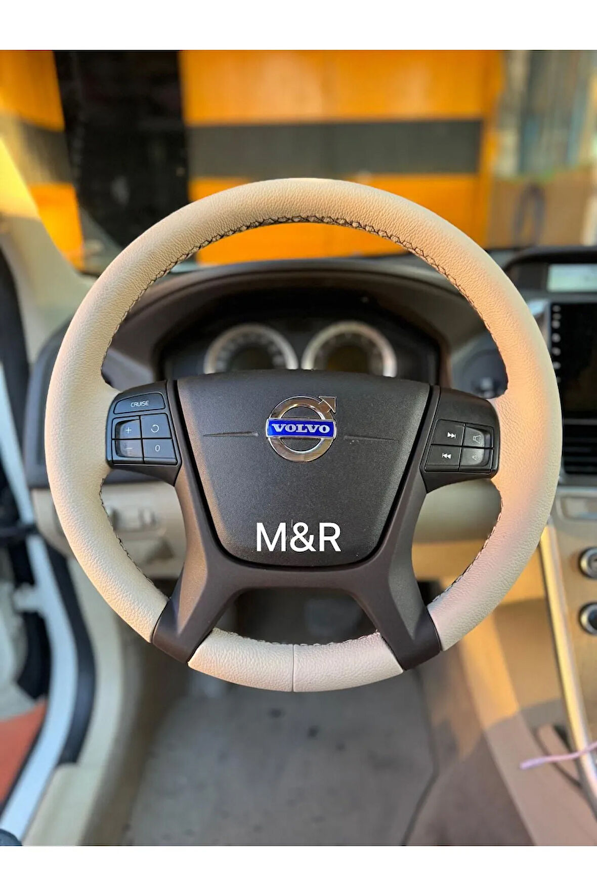 Volvo Xc 60 Kaplama Deri Direksiyon Kılıfı