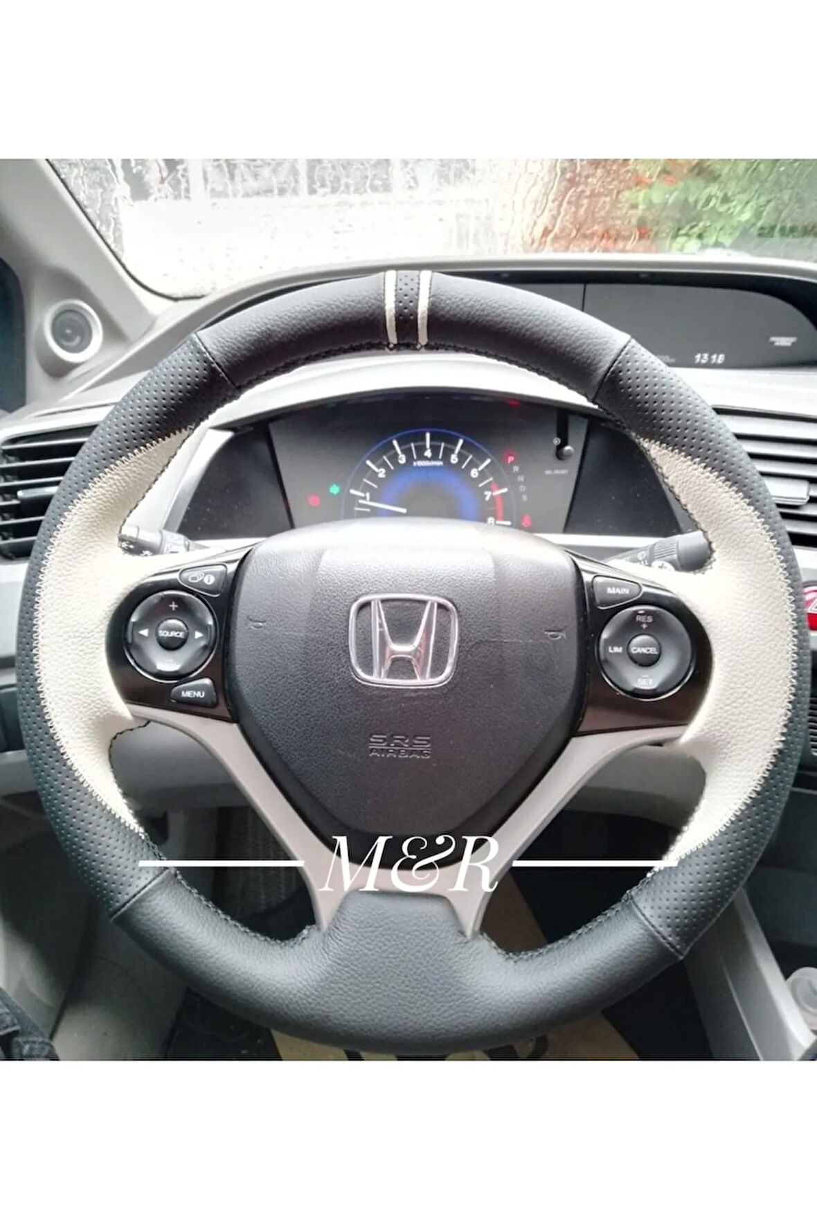 Honda Cıvıc Fb7 Spor Kombin Orijinal Kaplama Deri Direksiyon Kılıfı