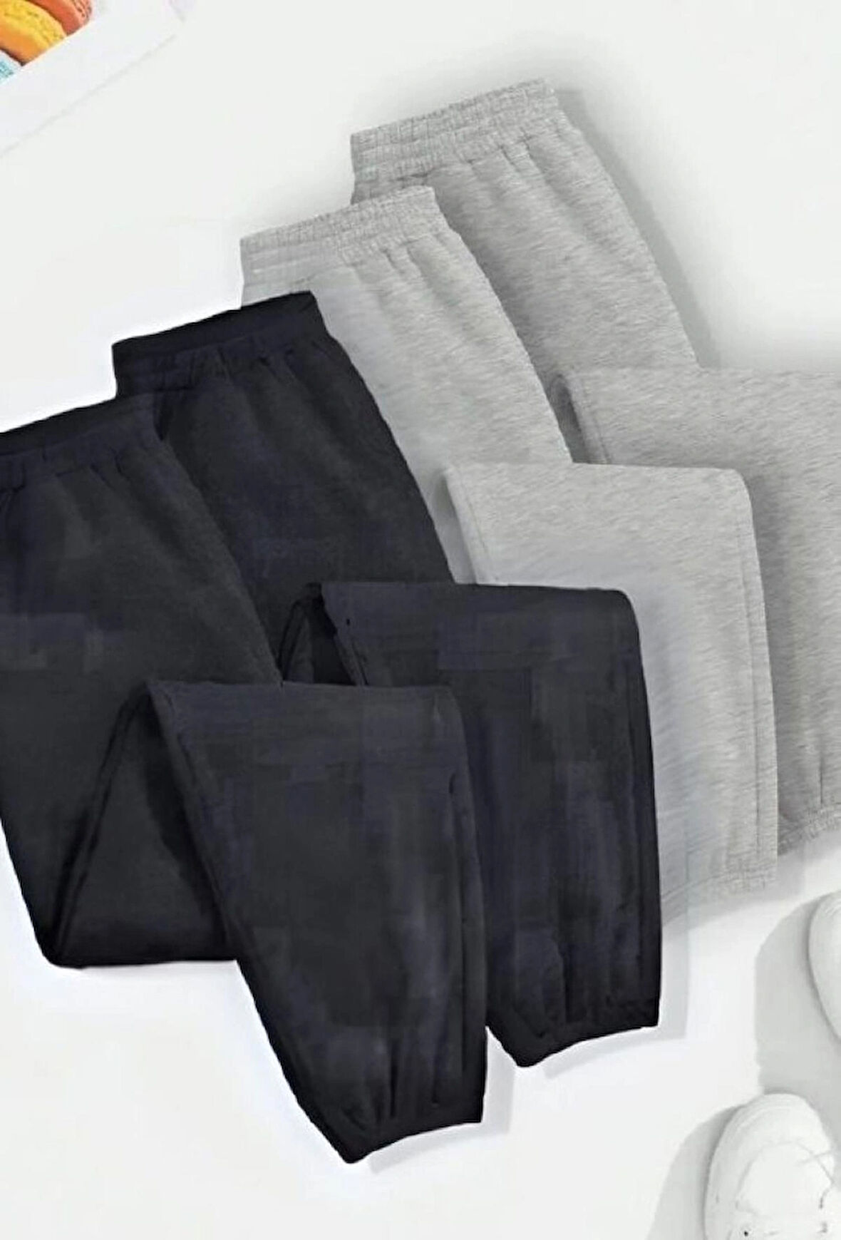 4 lü avantajlı eşofman altı seti jogger paça lastikli