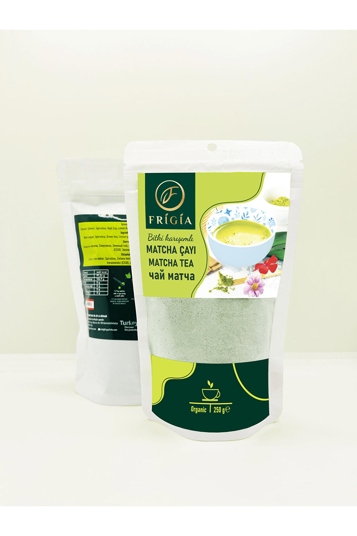 Matcha Çayı 250 Gram - Doğal Öğütülmüş