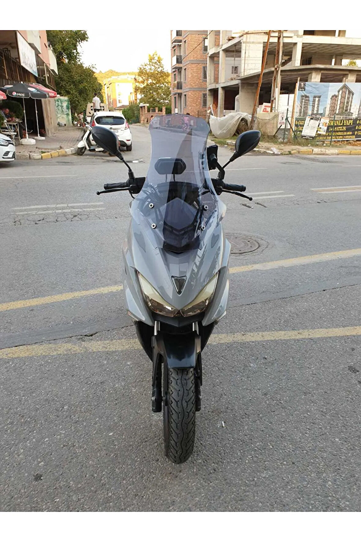 Motolüx Mtx 125 Siperlik Ön Cam 2022 2024 Model 75cm Açıkfüme Renkli 4mm UZUN CAM