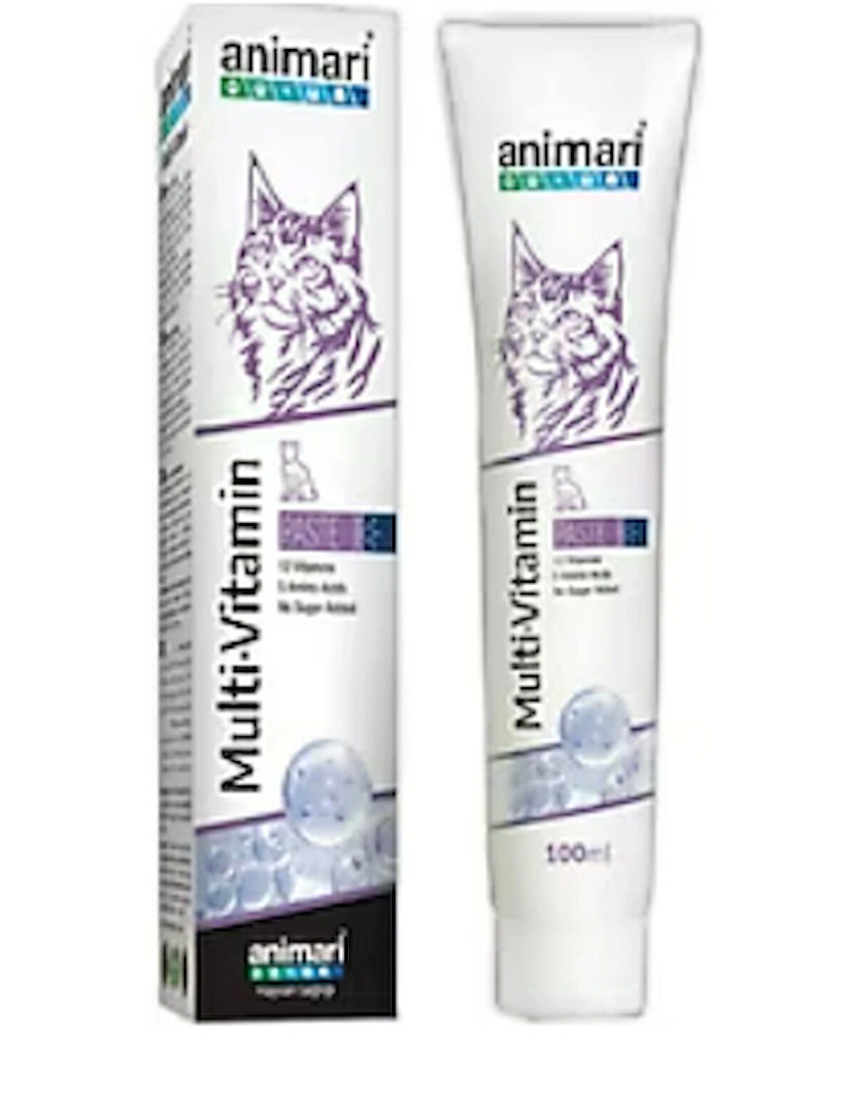 Animari Multi-Vitamin Kedi Köpek Tamamlayıcı Yem Paste 100 ml