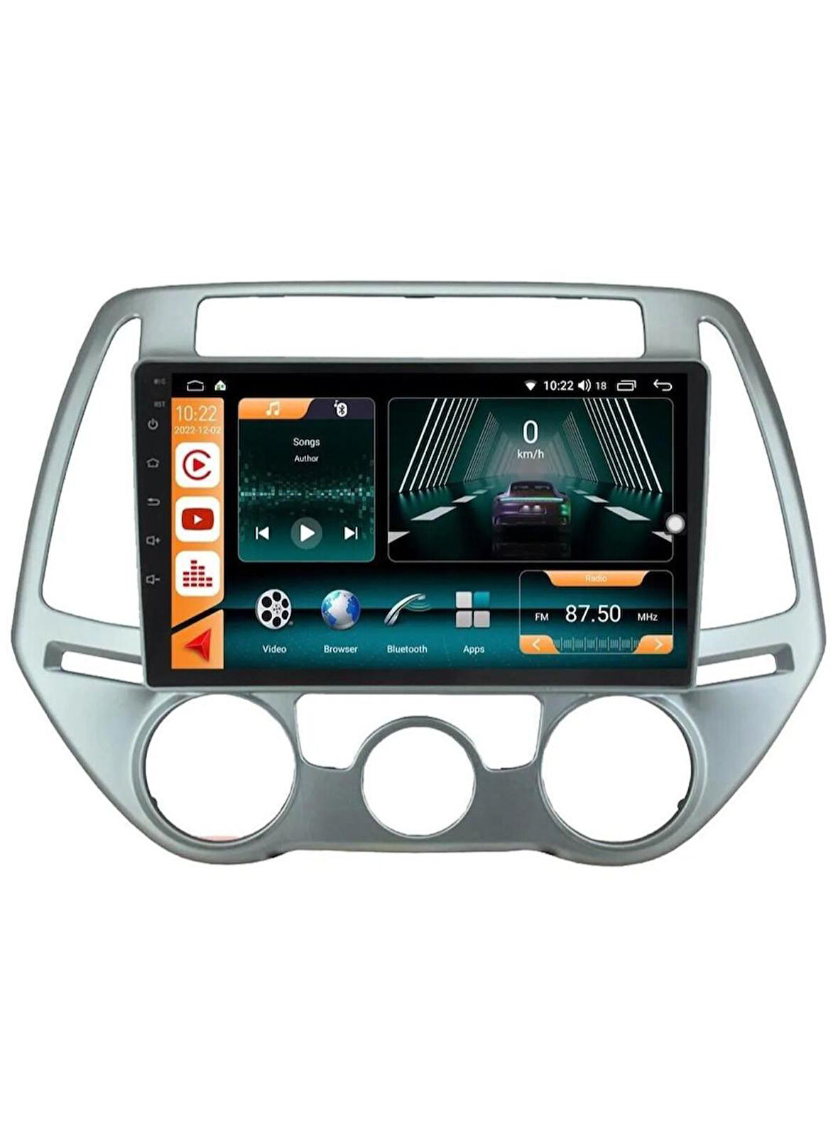 Hyundai İ20 2010 / 2014 Androidauto / Carplay Multimedya