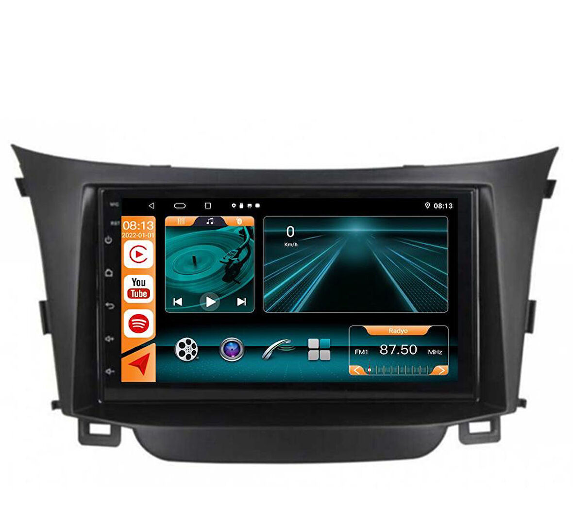 Hyundai İ30 2012 / 2016 Androidauto / Carplay Multimedya