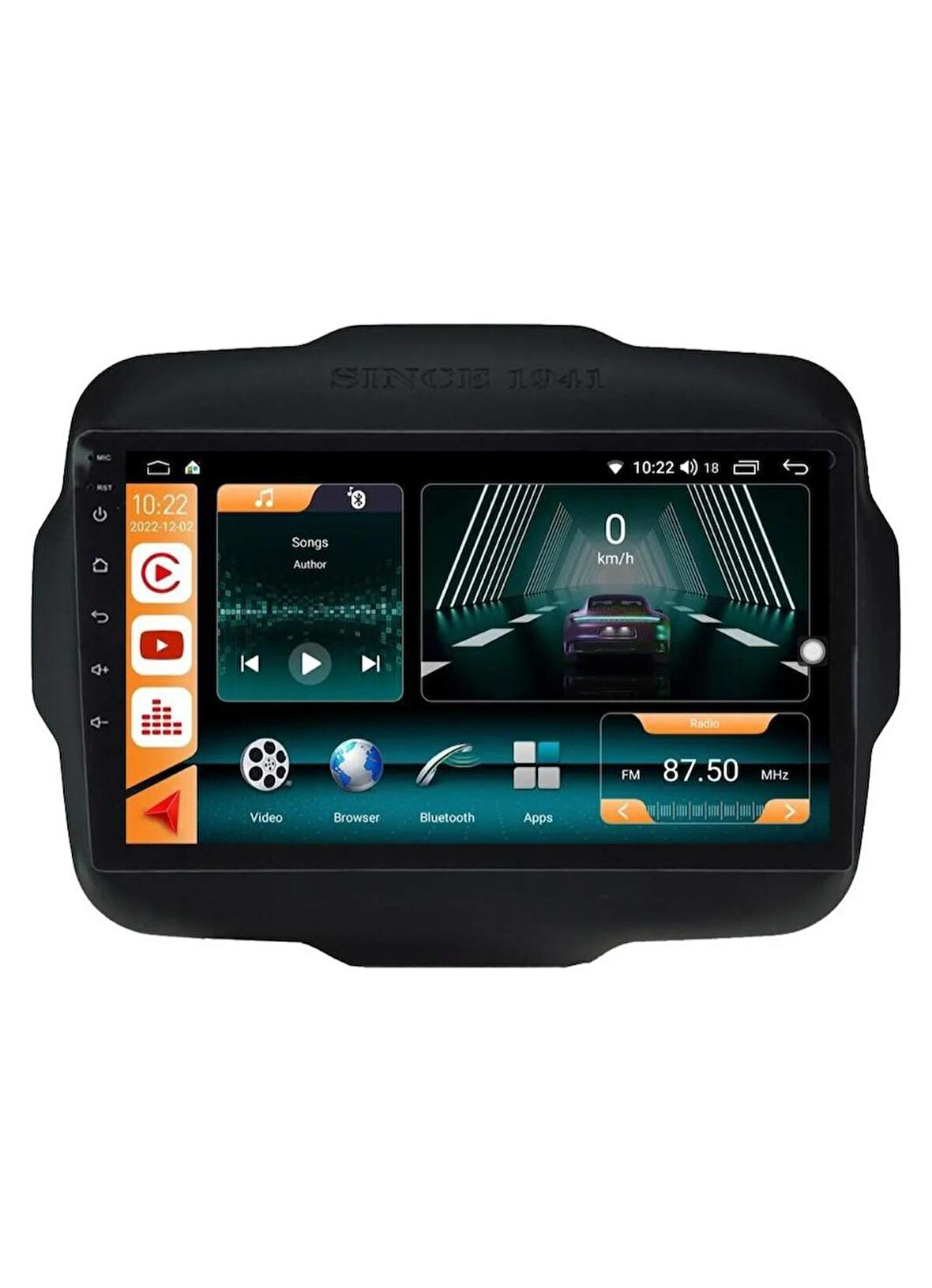 Jeep Renegade 2016 / 2018 Androidauto / Carplay Multimedya