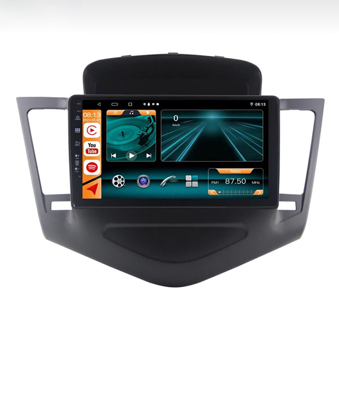 Chevrolet Cruze 2009 / 2012 Androidauto / Carplay Multimedya