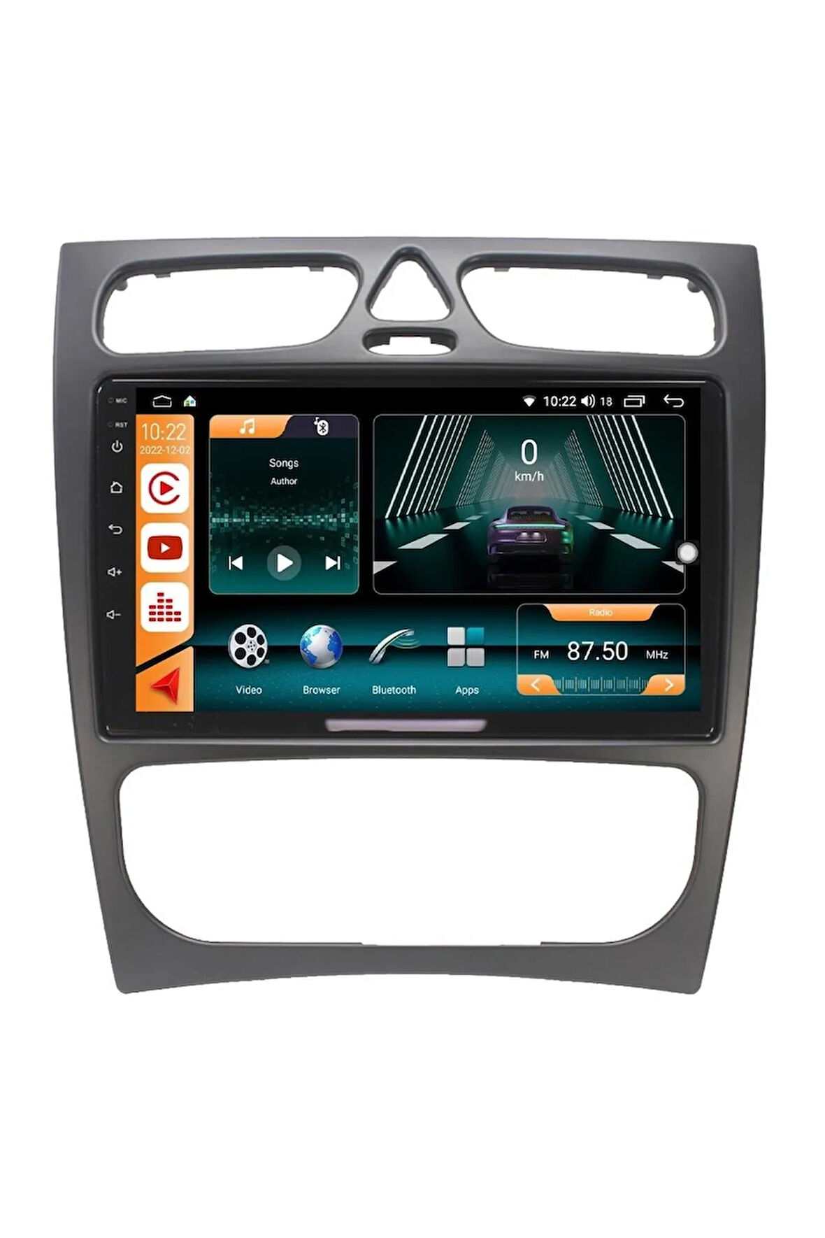 Mercedes Clk W209/w203 2002 / 2006 Androidauto & Carplay Multimedya