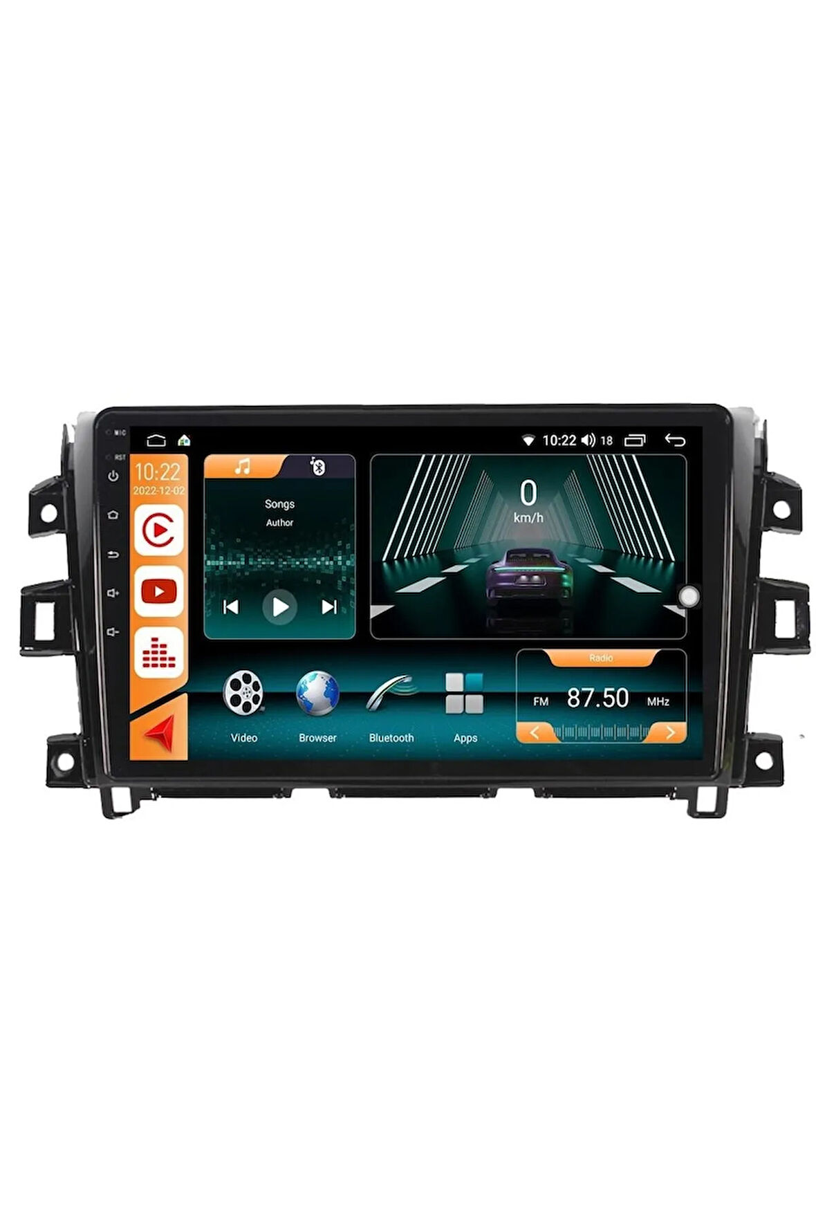 Nissan Navara 2015 / 2017 Androidauto/carplay Multimedya