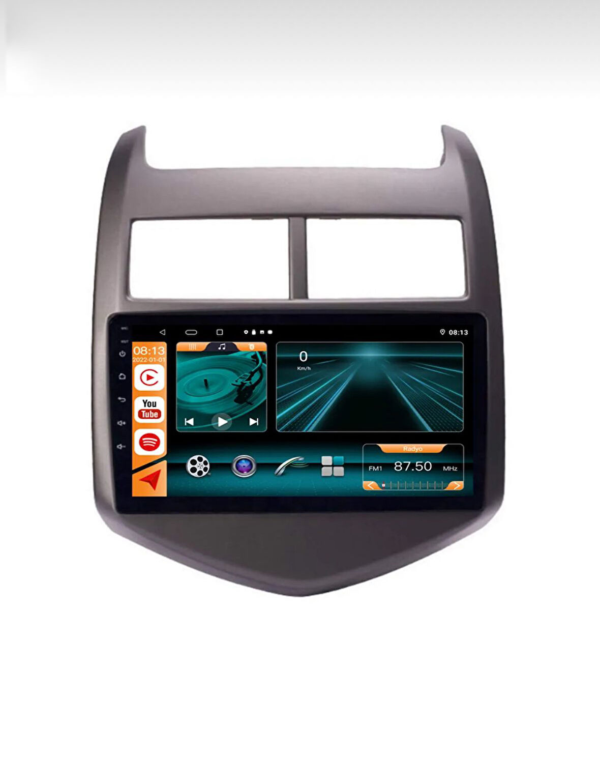 Chevrolet Aveo 2011 / 2015 Androidauto / Carplay Multimedya