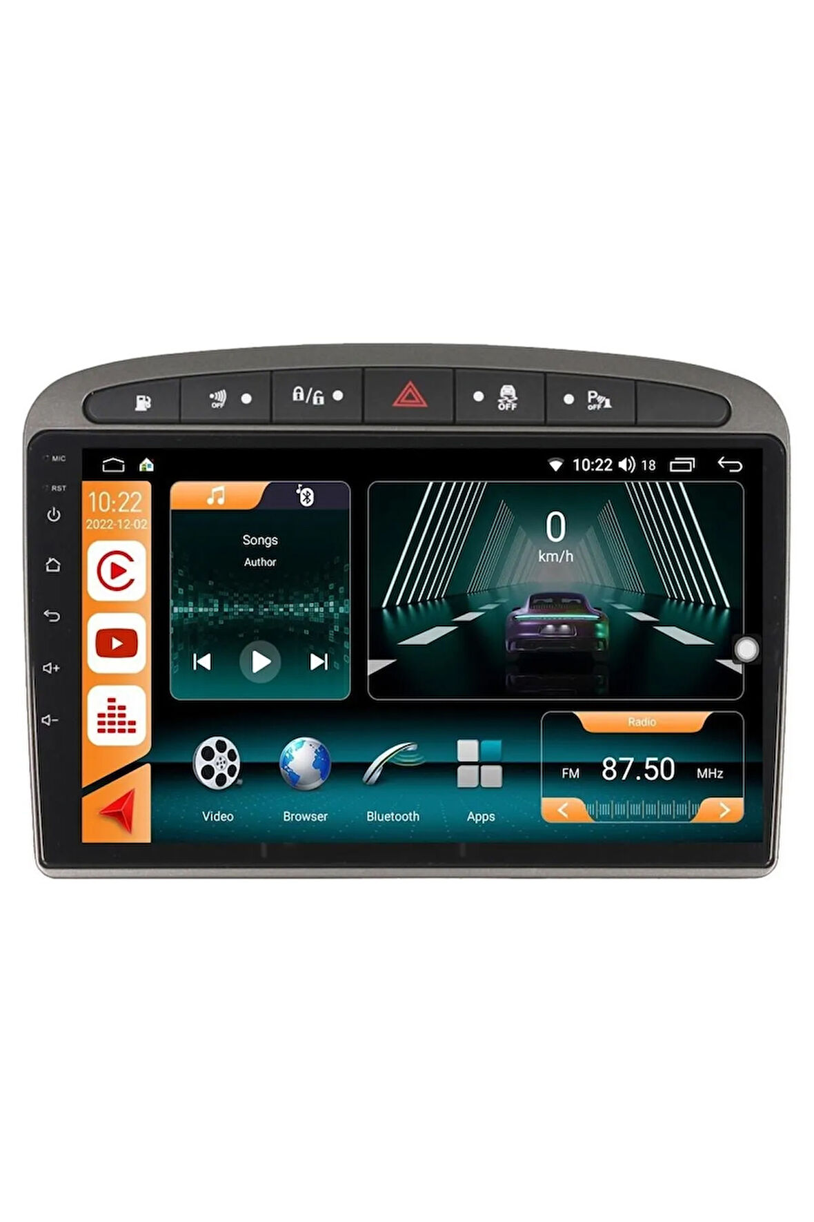 Peugeot 308 2008 / 2013 Androidauto/carplay Multimedya
