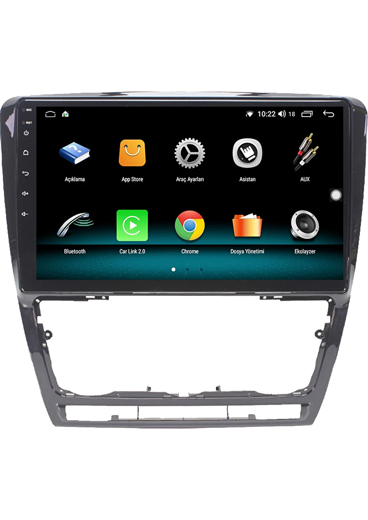 Skoda Yeti 2010 / 2017 Androidauto/carplay Multimedya