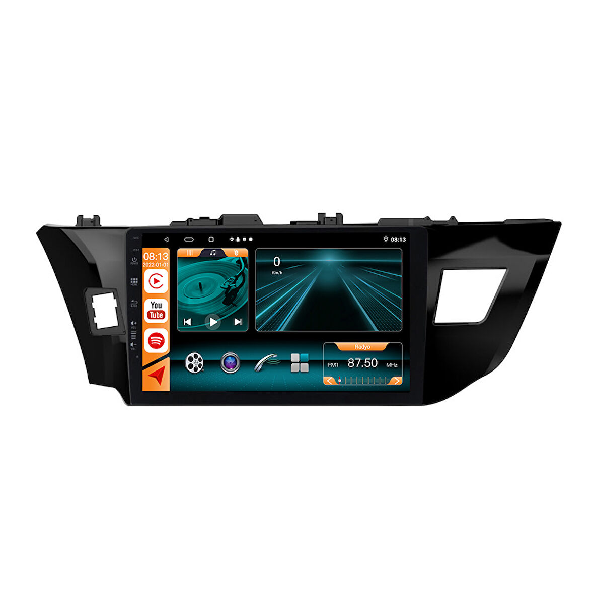 Toyota Corolla 2013 / 2016 Androidauto/carplay Multimedya