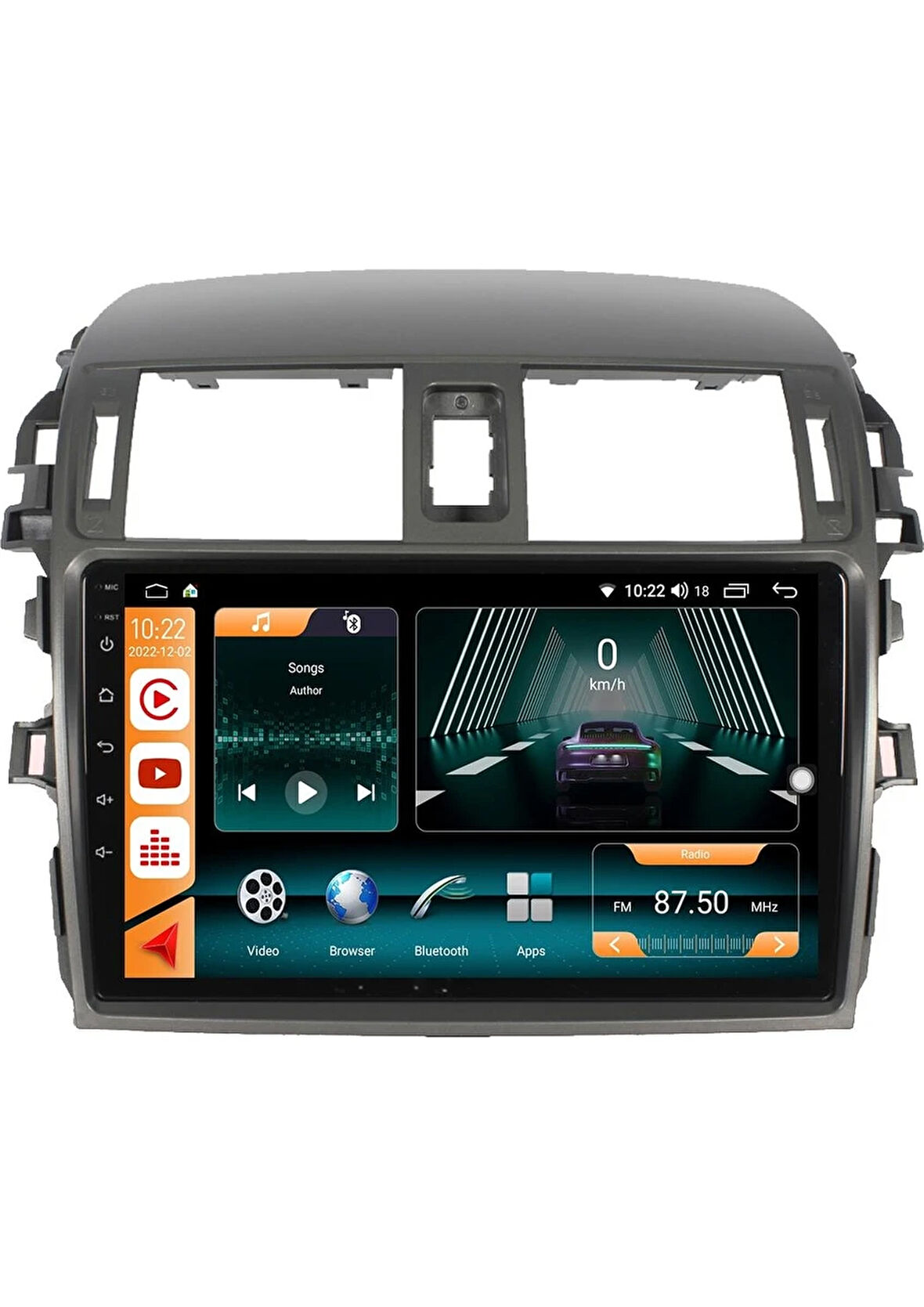 Toyota Corolla Tüm 2007 / 2012 Androidauto/carplay Multimedya