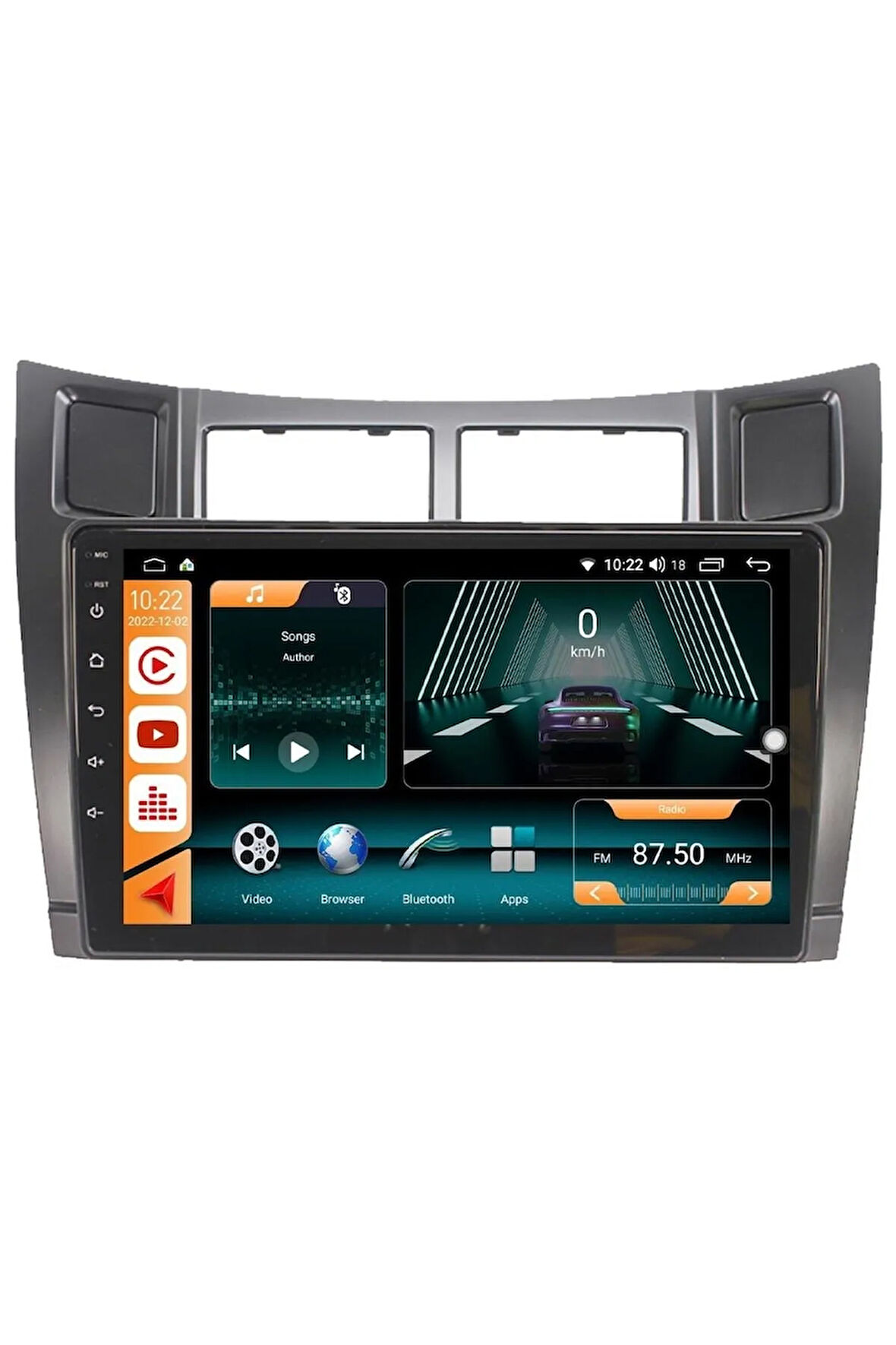 Toyota Yaris 2005 / 2012 Androidauto/carplay Multimedya