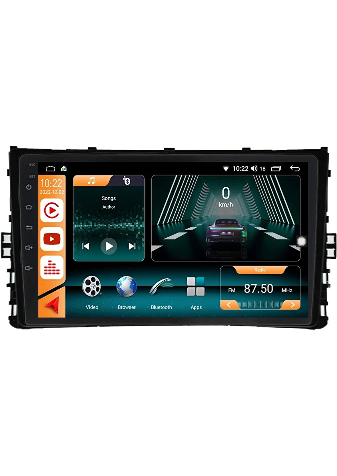 Volkswagen Polo / Crafter 2018 / 2021 Androidauto/carplay Multimedya