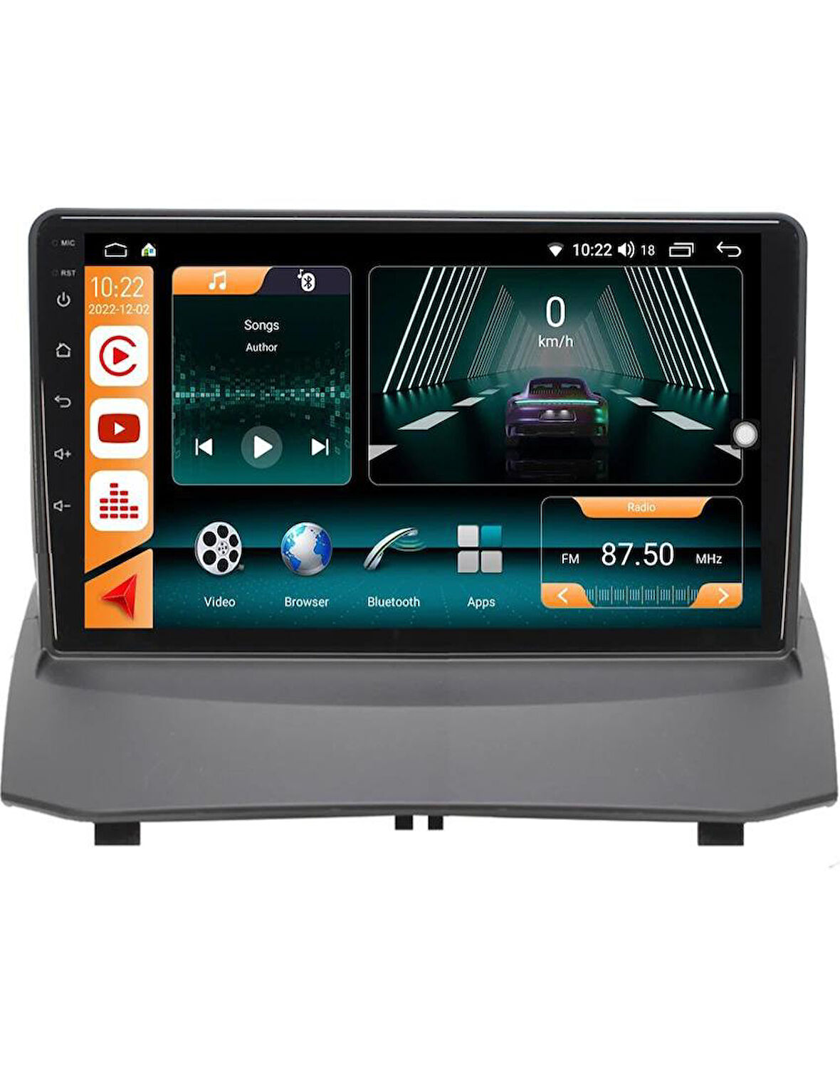 Ford Courier 2014/2023 Androidauto&Carplay Multimedya