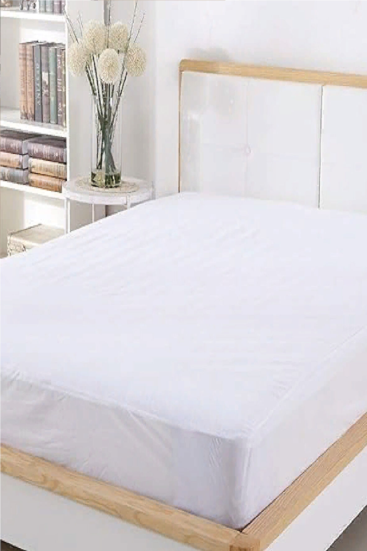 MyCey 200x200+30 Cm Fitted Pamuk Havlu Çarşaf Sıvı Geçirmez