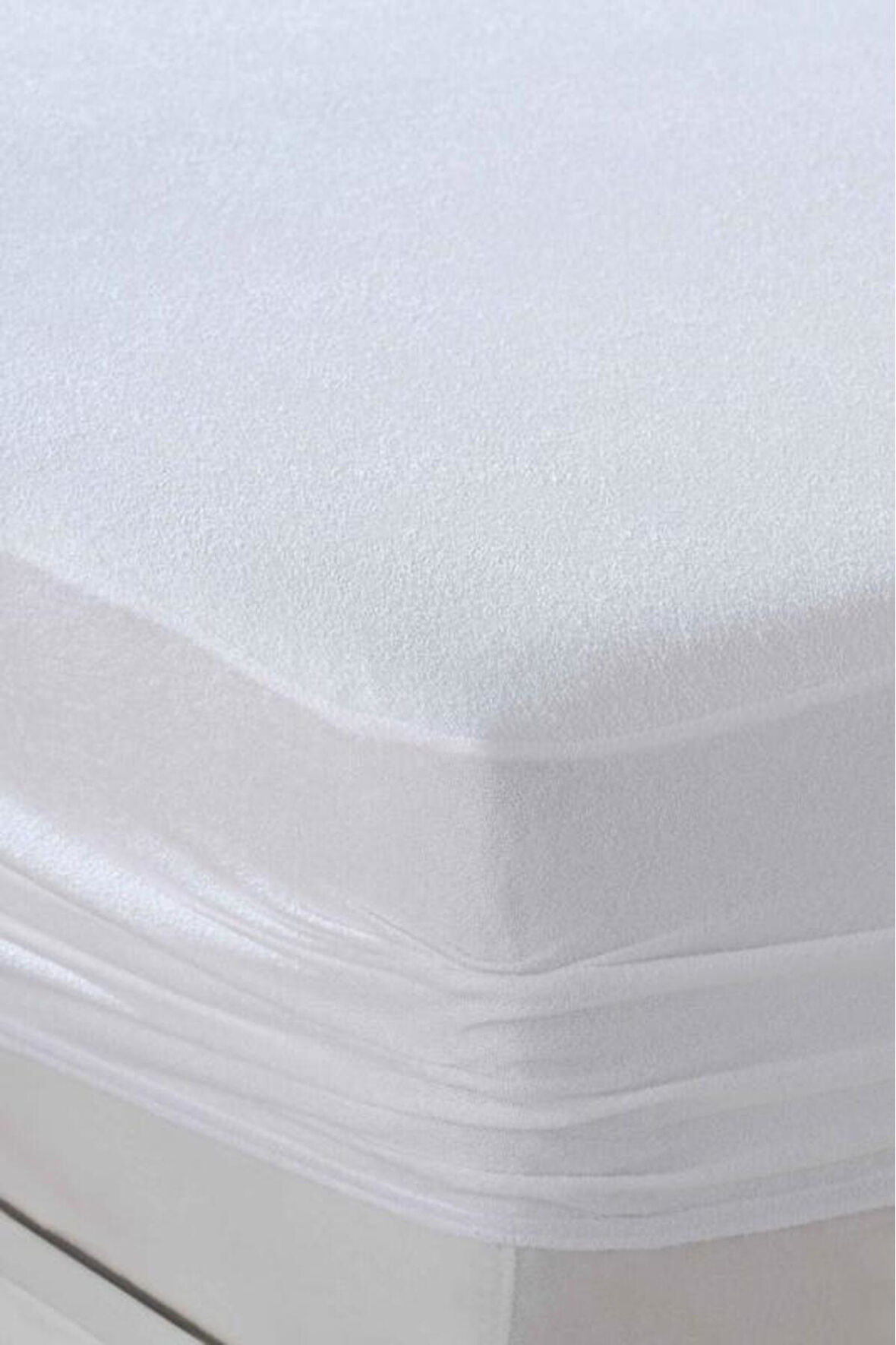 ﻿MyCey Sıvı Geçirmez Çift Kişilik Alez Battal Boy 200x200x30 Cm %100 Pamuk Fitted