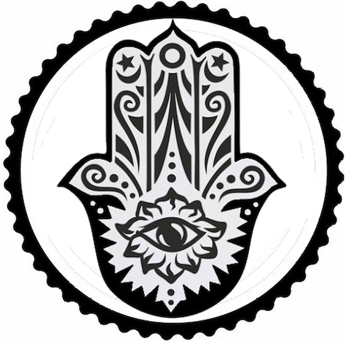 Miyrem Fatıma Ana Eli 1.Model Sticker 30 x 30 cm