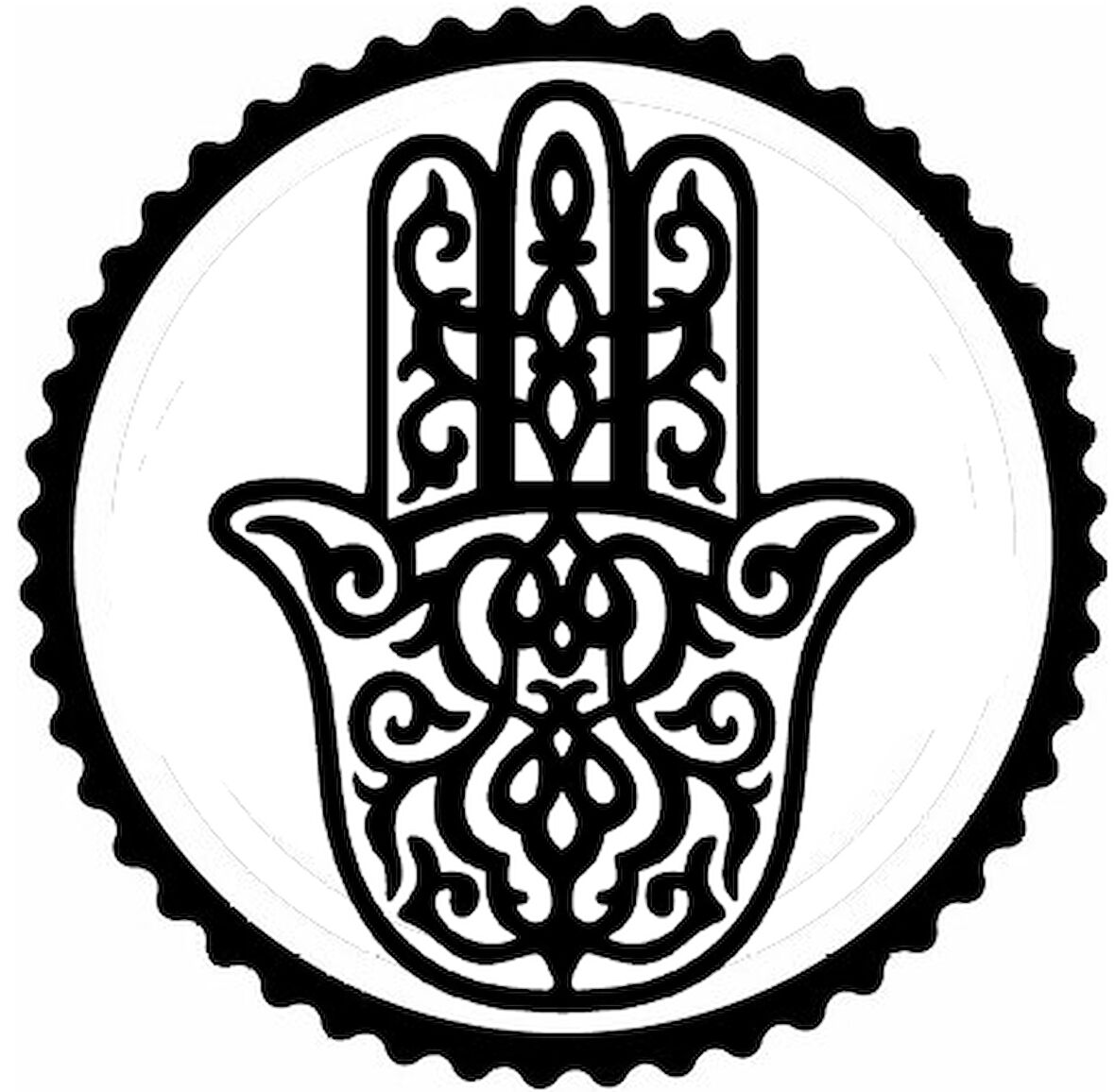 Miyrem Fatıma Ana Eli 2.Model Sticker 50 x 50 cm