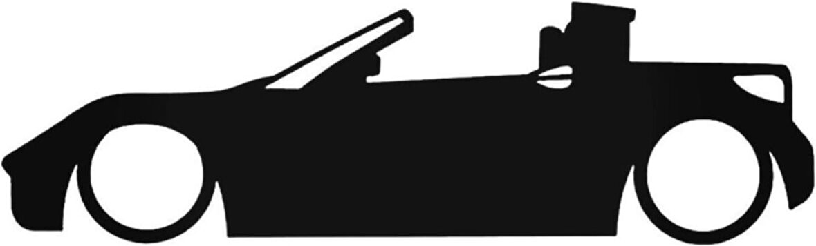 Miyrem Smart Roadster Low Oto Sticker 20 x 5 cm