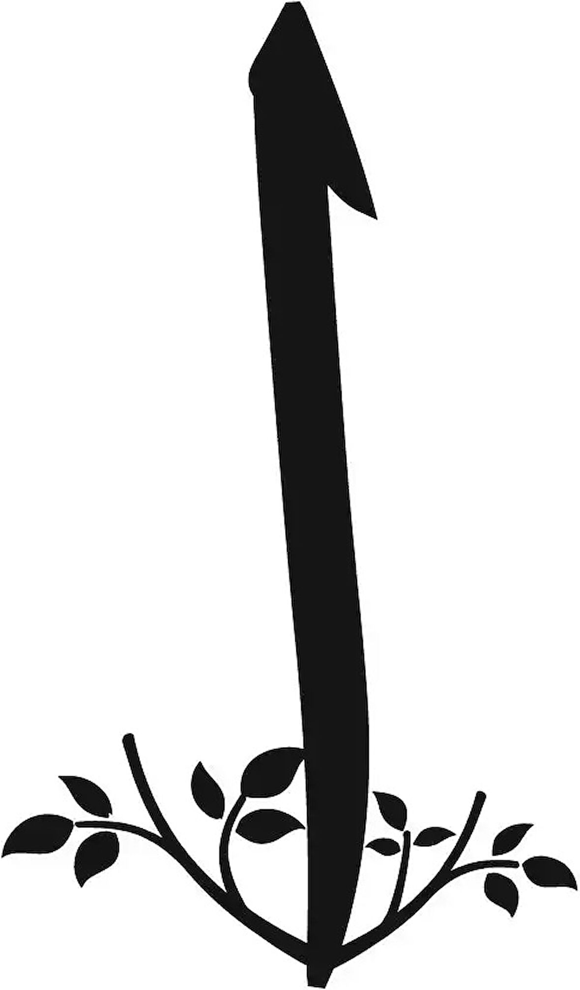 Miyrem Elif Yazısı Tip 3 Sticker 20 x 34 cm