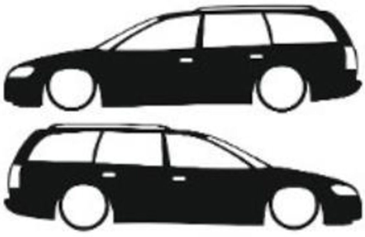 Miyrem Otomobil Tasarım Model 19 Sticker 20 x 6 cm 2 Adet