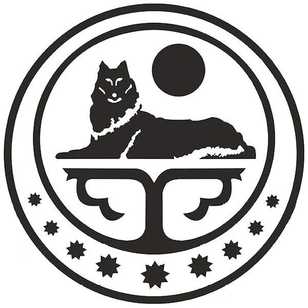 Miyrem Çeçen Amblemi  2 Sticker 40 x 40 cm