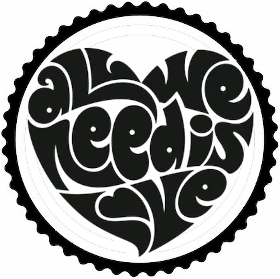 Miyrem Sevgi İle Yapılmıştır Tasarım Sticker 10 x 10 cm