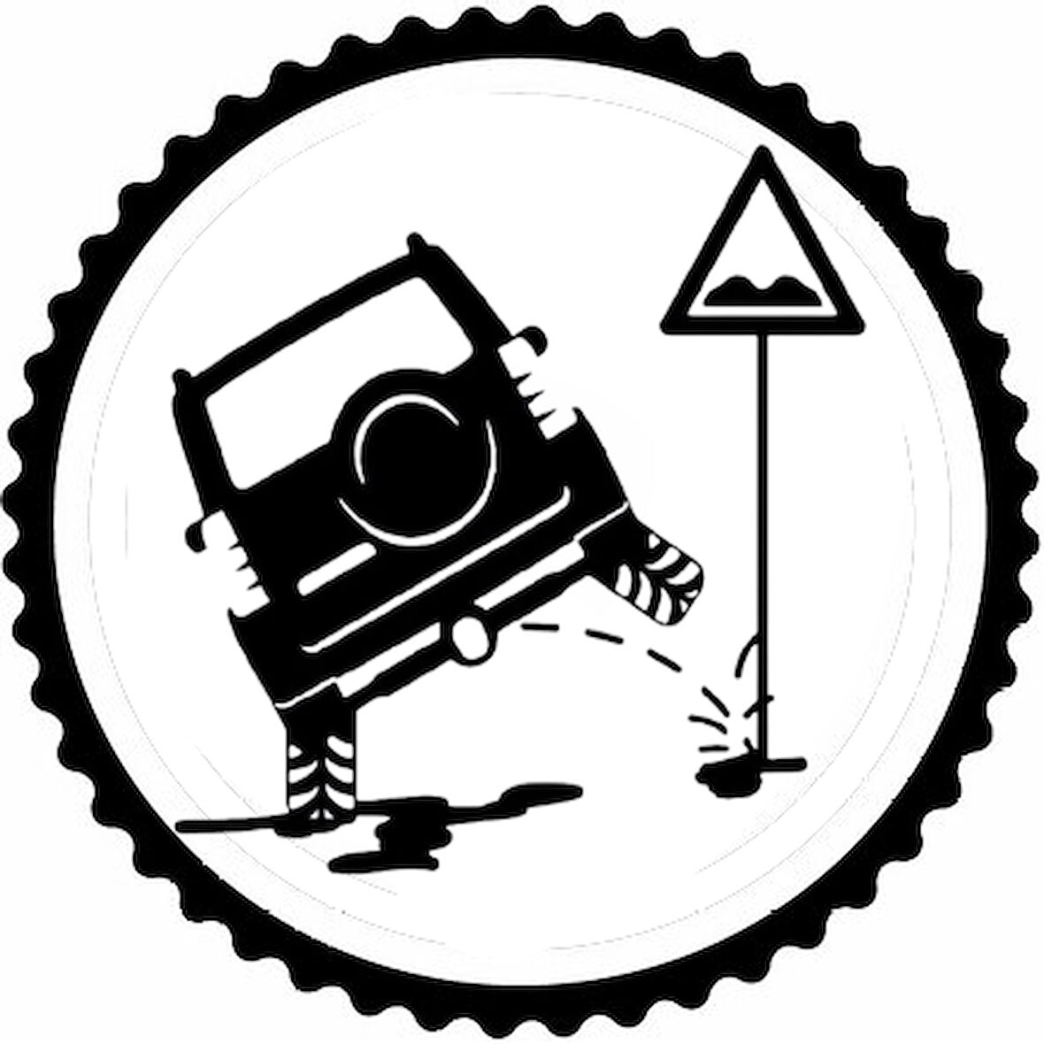 Miyrem Süpris Karikatür Tasarım Sticker 30 x 30 cm