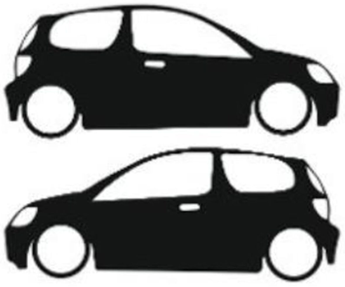 Miyrem Otomobil Tasarım Model 8 Sticker 20 x 6 cm 2 Adet