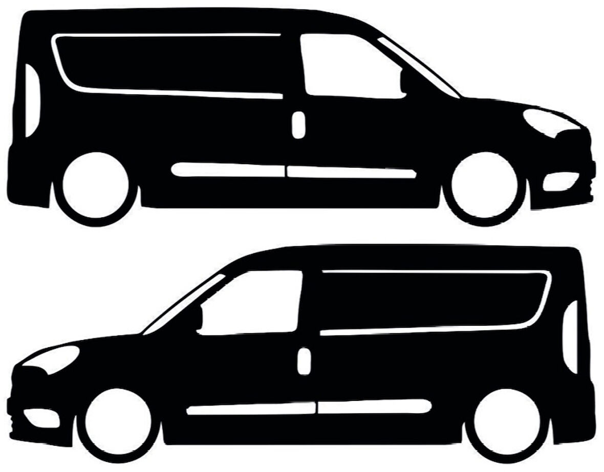 Miyrem Otomobil Tasarım Model 5 Sticker 20 x 6 cm 2 Adet