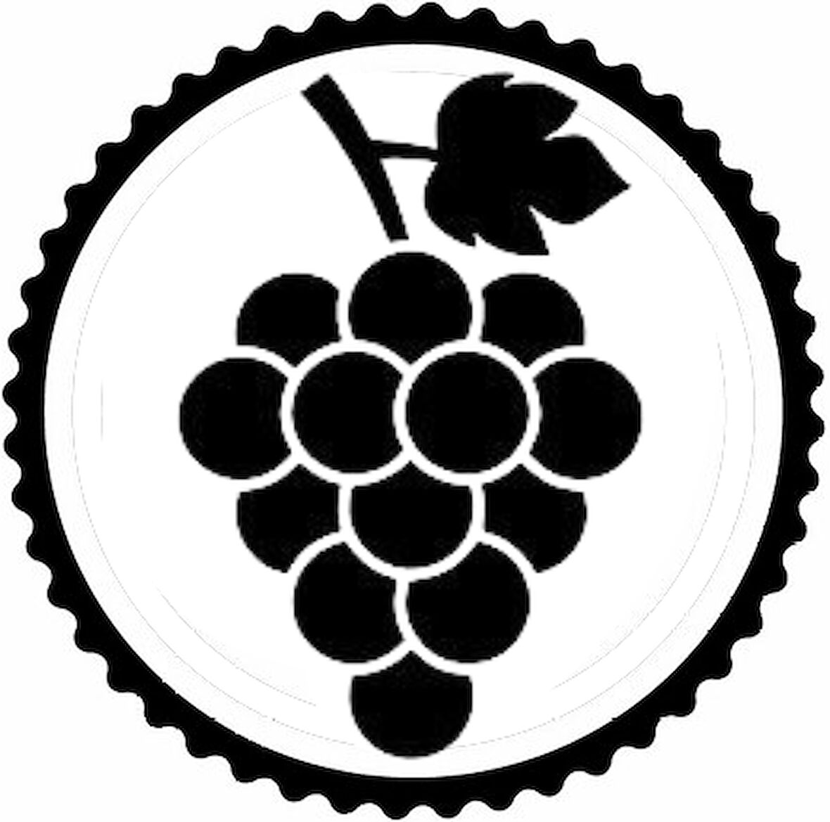 Miyrem Üzüm Salkımı Tasarım Sticker 40 x 40 cm