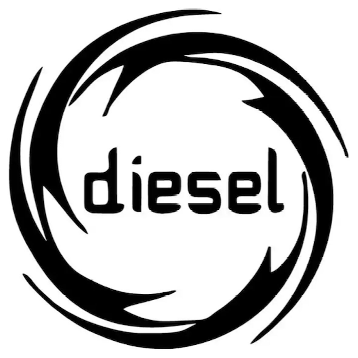 Miyrem Yakıt Depo Kapağı Dizel Model 3 Sticker 10 x 10 cm