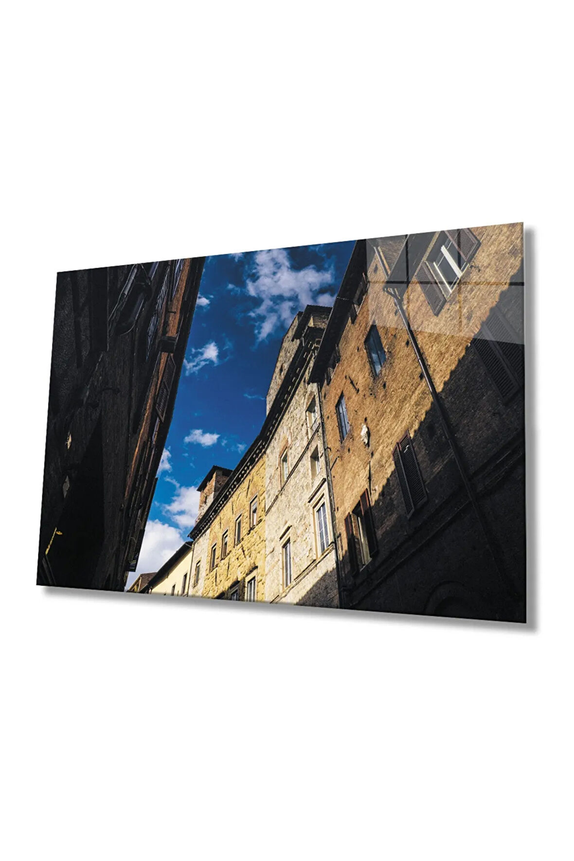  Miyrem Glasses Collection -A1^#  Geometrik Bina ve Pencereler Cam Tablo, Cam Tablo