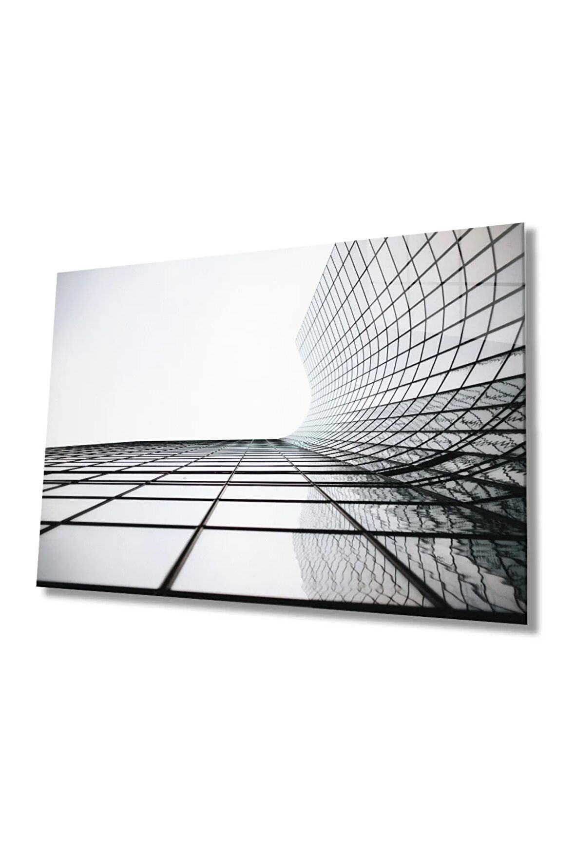  Miyrem Glasses Collection -A1^#  Kare pencereli Geometrik Cam Tablo, Cam Tablo