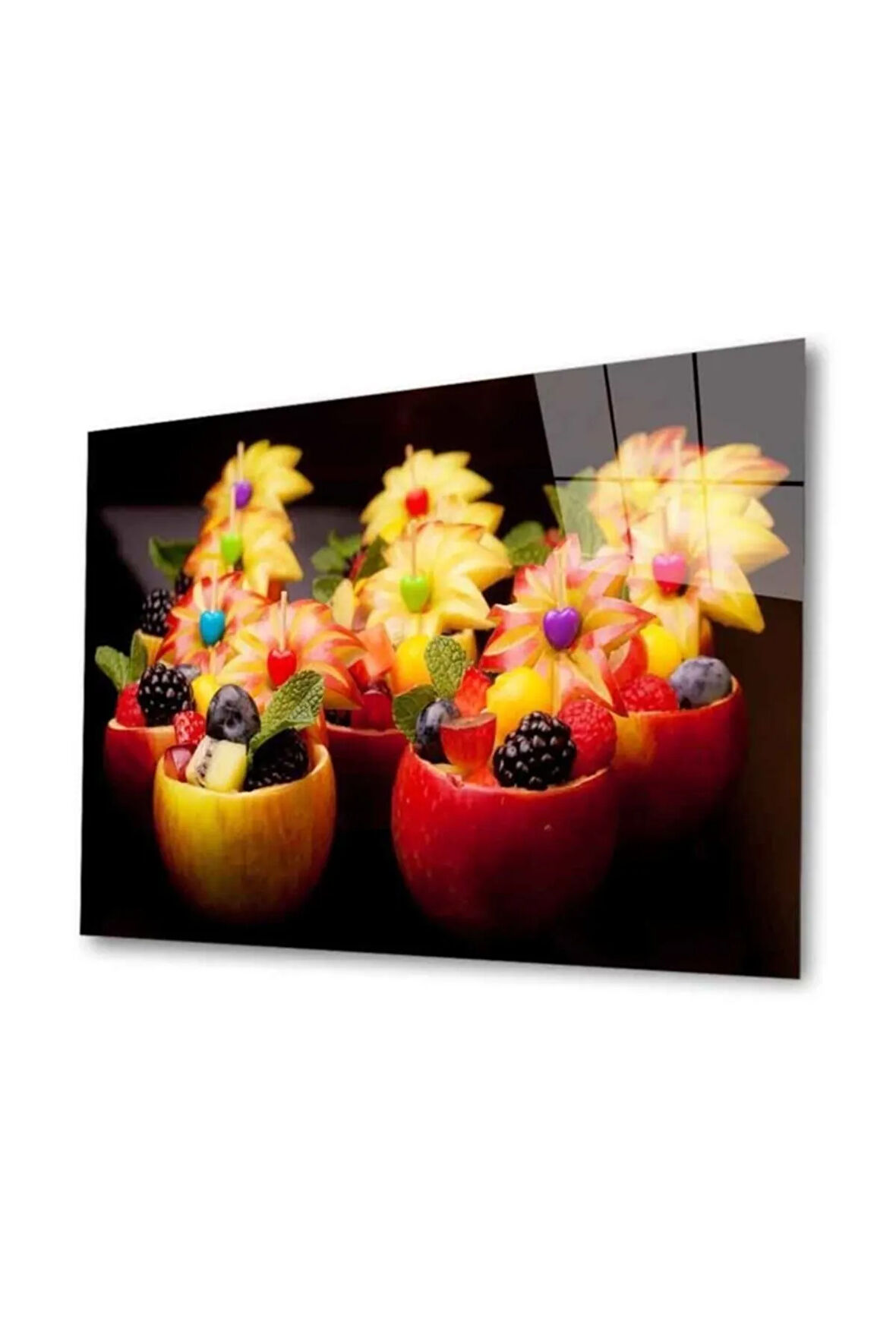  Miyrem Glasses Collection -A1^#  Meyveler Cam Tablo