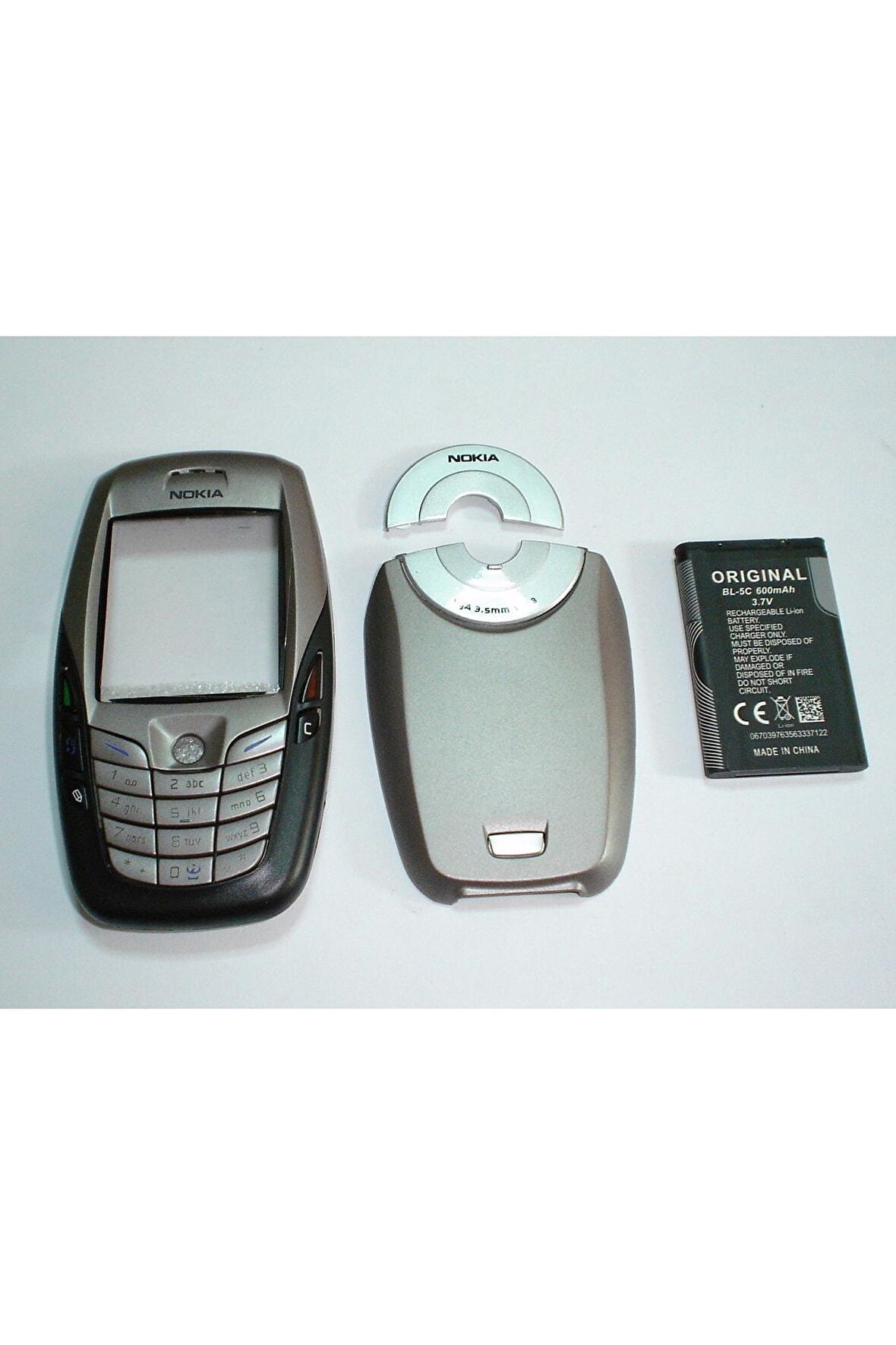 Nokia 6600 Kapak Tuş Takımı+sıfır Batarya