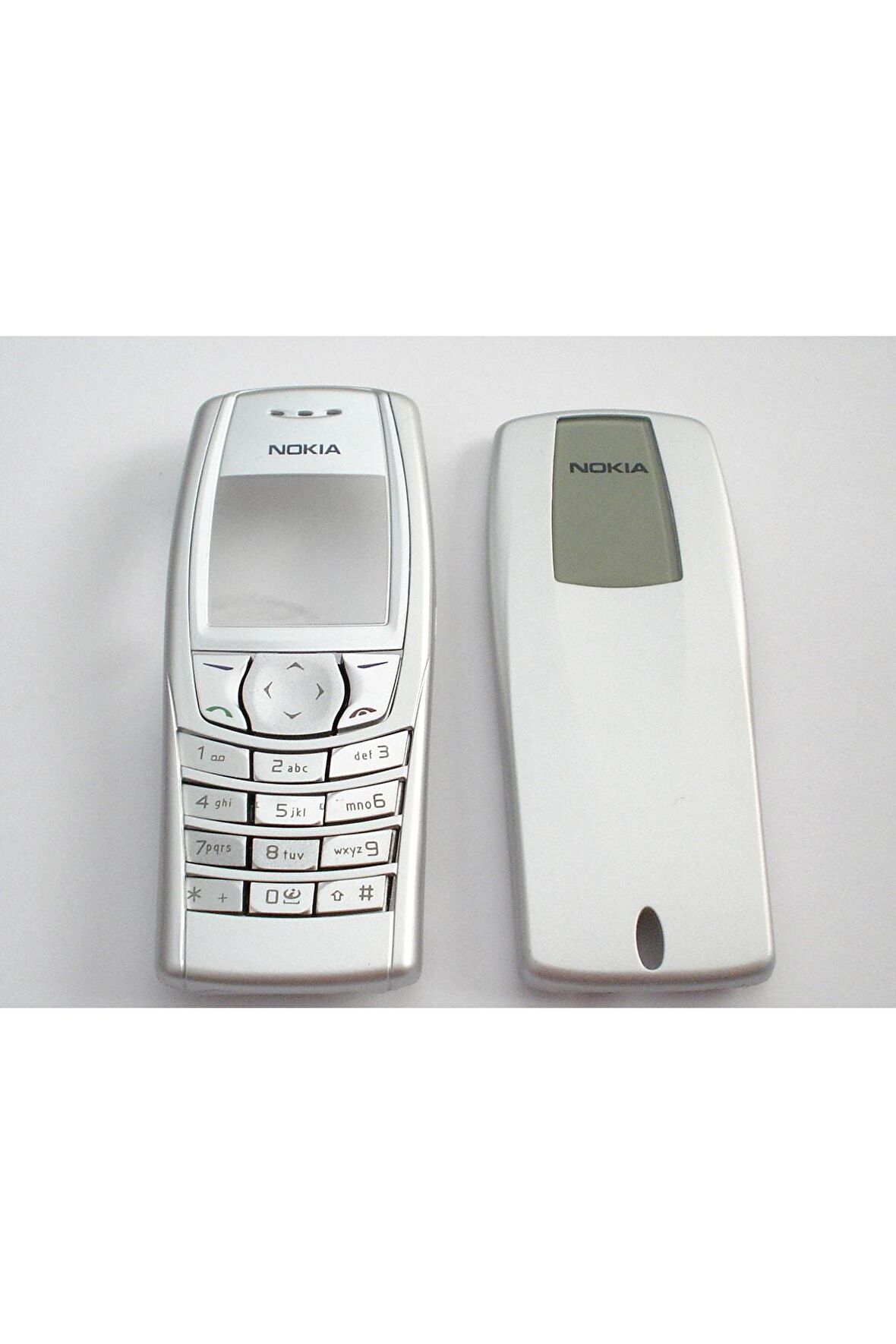 Sıfır Nokia 6610 Kapak Ve Tuş Takımı Silver