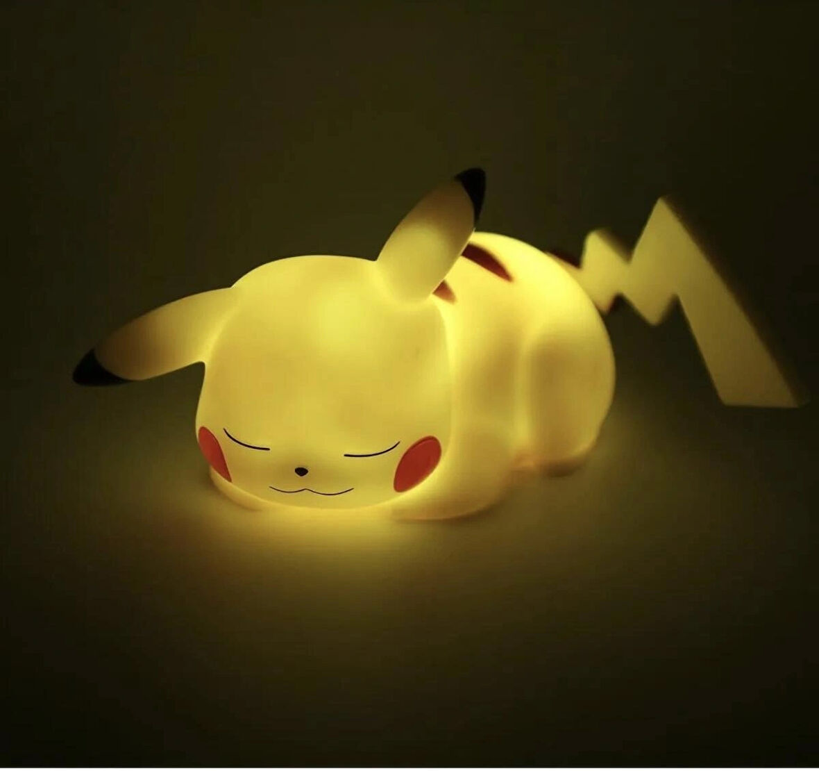 Pokemon pikachu led ışıklı uyku arkadaşı & oyuncağı 