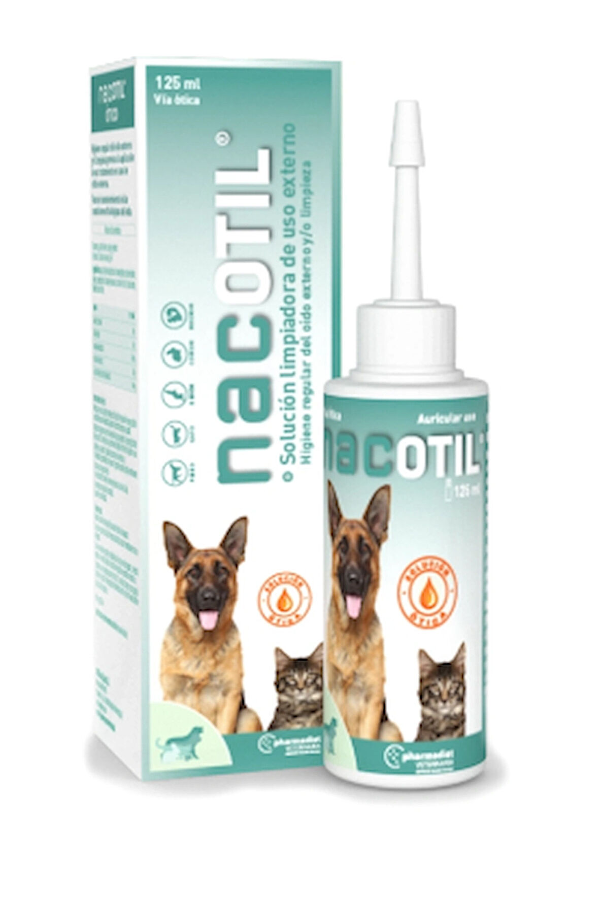 Nacotil Neo Kedi ve Köpekler için Kulak Temizleme Solusyonu 125 Ml