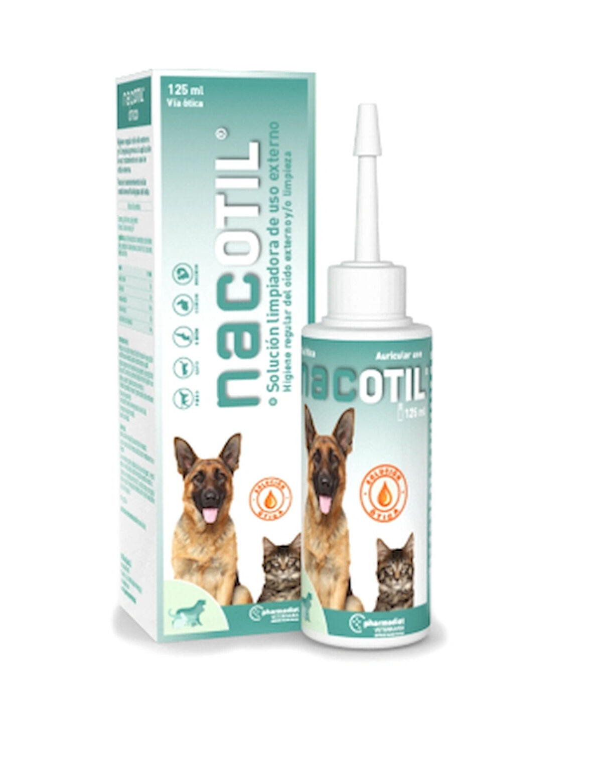 Nacotil Neo Kedi ve Köpekler için Kulak Temizleme Solusyonu 125 Ml